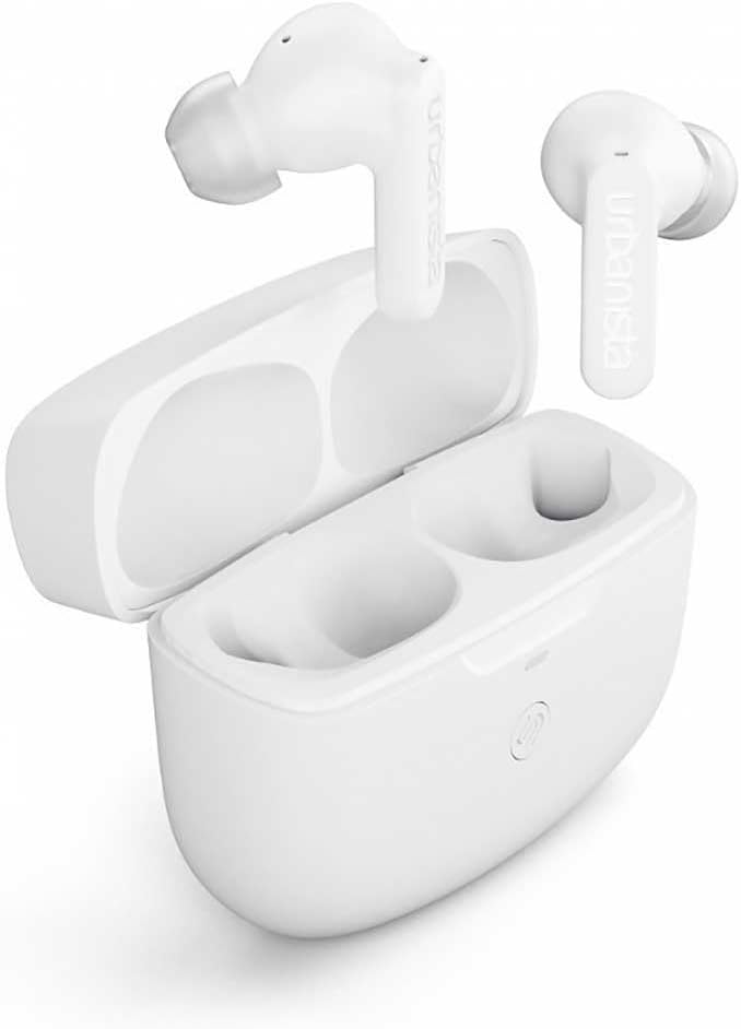Urbanista Atlanta In Ear Kopfhörer Bluetooth Noise Cancelling, Hybrid ANC, Tiefe Bässe, spritzwasser