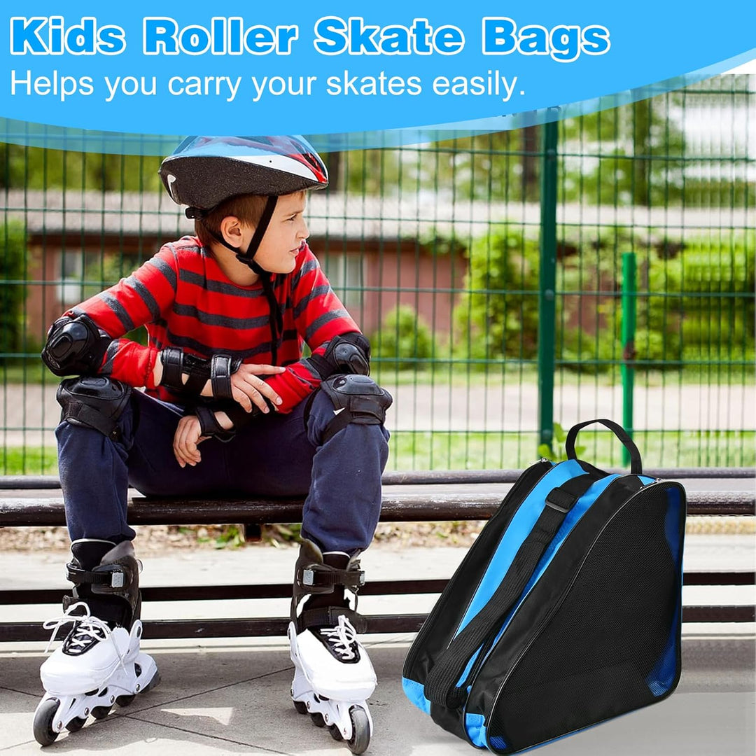 Rollschuh Tasche Inliner Tasche Kinder Skatertasche Schlittschuhe Tasche für Inliner Ice Skate Bag S