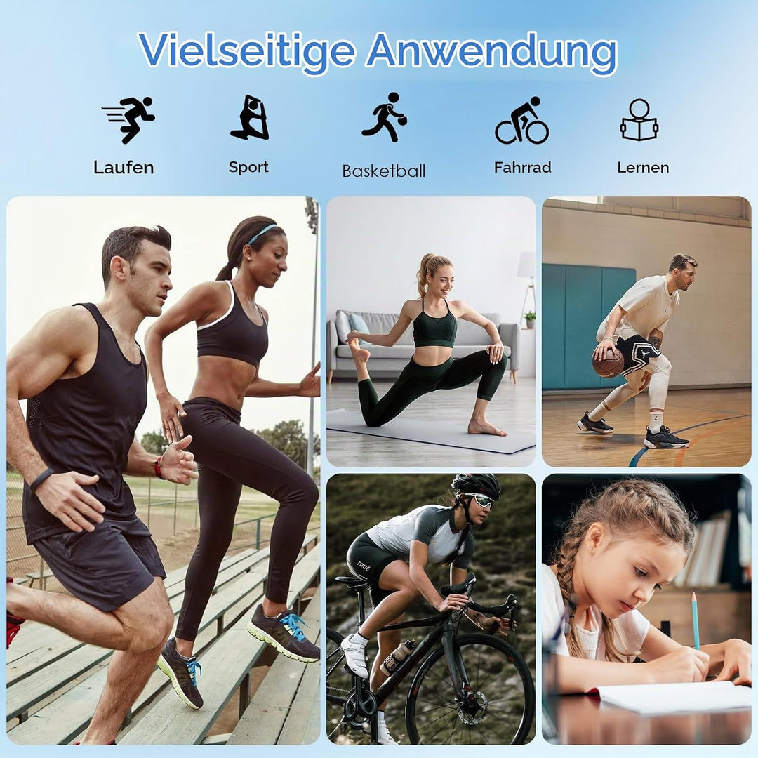 Olycism 64 GB MP3 Player mit Bluetooth 5.3 tragbarer Musik-Player mit HiFi-Klangqualität und FM-Radi
