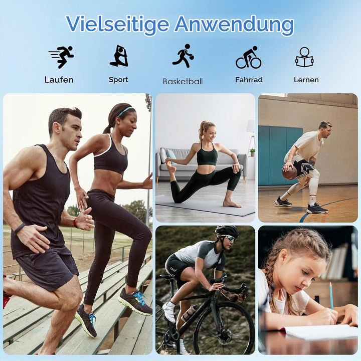 Olycism 64 GB MP3 Player mit Bluetooth 5.3 tragbarer Musik-Player mit HiFi-Klangqualität und FM-Radi