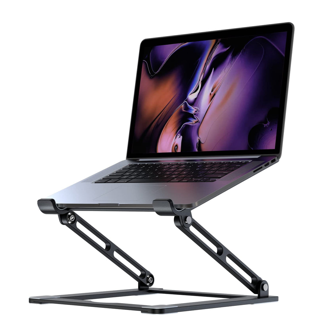 Laptop-Ständer für den Schreibtisch, Verstellbarer Laptop-Ständer, tragbare Laptop-Erhöhung mit Mult