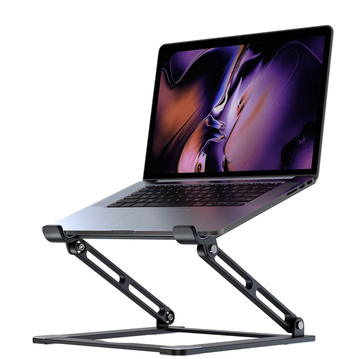 Laptop-Ständer für den Schreibtisch, Verstellbarer Laptop-Ständer, tragbare Laptop-Erhöhung mit Mult