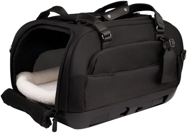 Tavo Dupree II Haustier‑Transportbox, Flugzeug‑konform, ISOFIX, atmungsaktives Mesh, Aufprallgeprüft