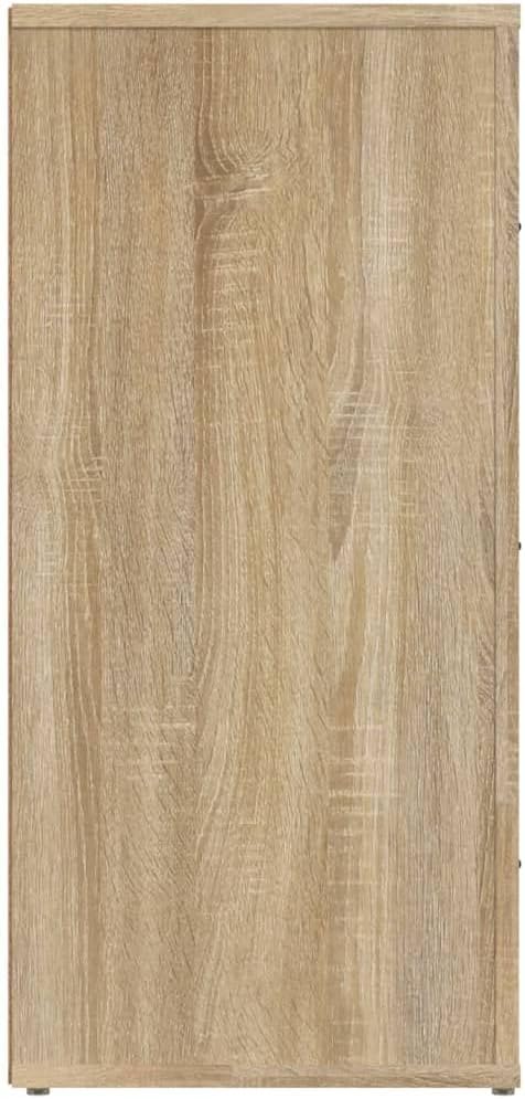FIRBNUS Bücherschranks 40x33x70 cm Seitenschrank mit 3 Schubladen Beistellschrank Schubladenschrank