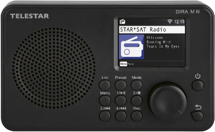 Telestar DIRA M 6i hybrid Radio Internetradio DAB+/FM RDS, WiFi, Bluetooth Single Internet & DAB+ Ra