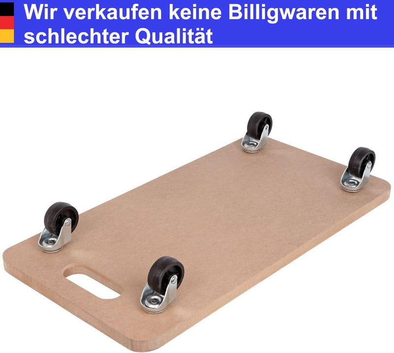 Transportroller Rollbrett Möbelroller bis 200kg Möbelhund Rollwagen