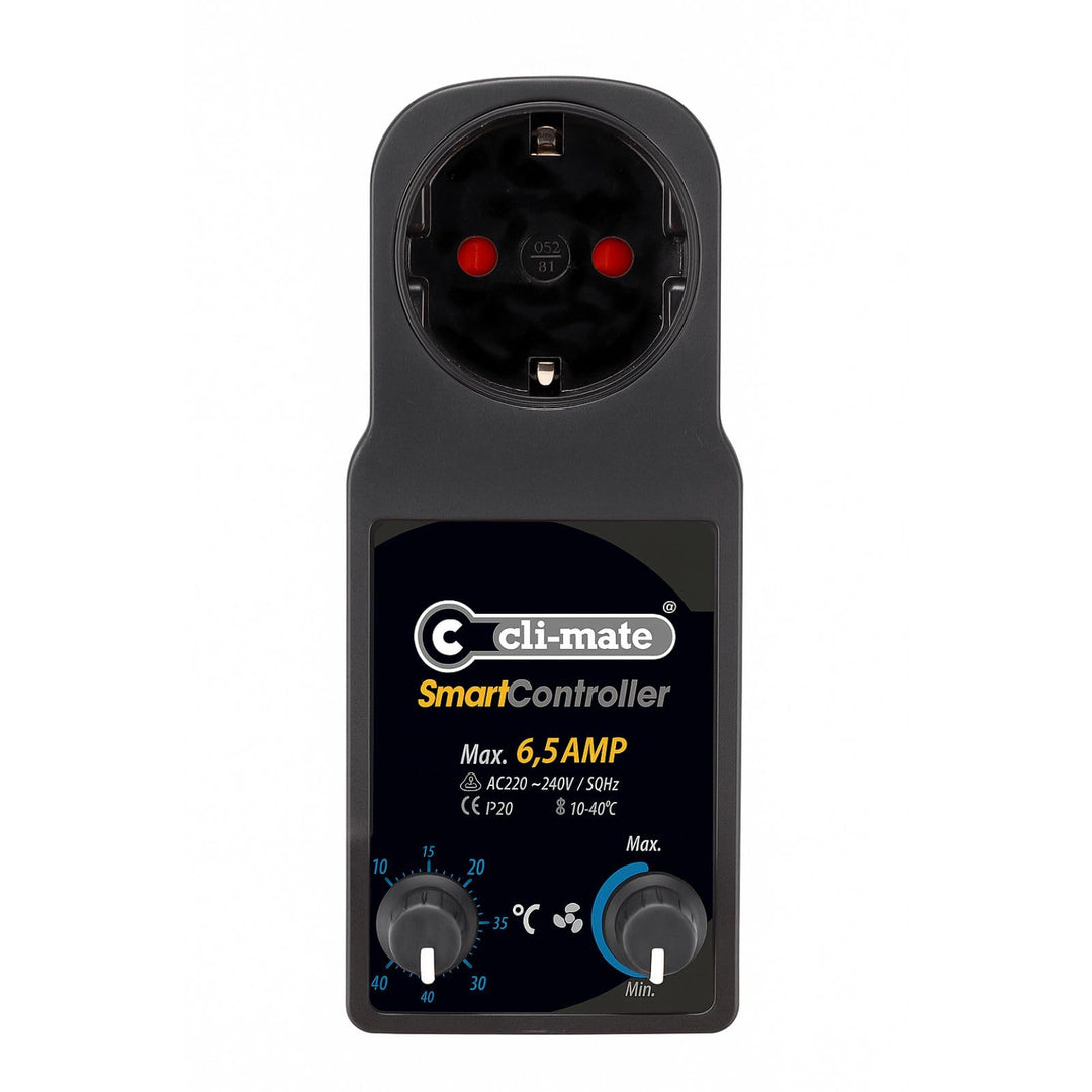 Weedness Cli-Mate Smart Controller 6,5A - Klimasteuerung Grow Anbau Indoor Lüfter Box Controller Zel
