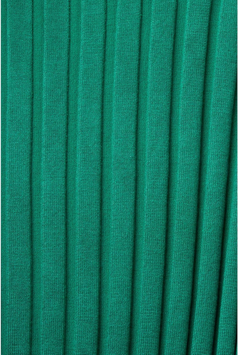 ESPRIT Sweatshirt aus Rippstrick XS Dark Green, XS Dark Green