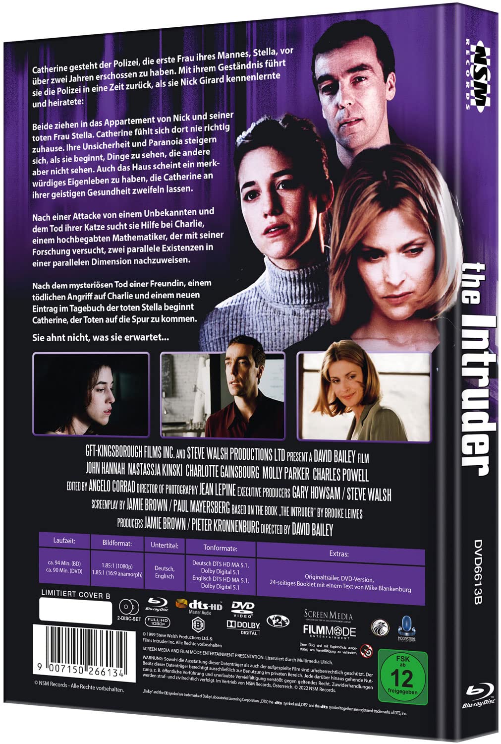 The Intruder - Angriff aus der Vergangenheit - 2K Remastered [Blu-Ray+DVD] - uncut - limitiertes Med