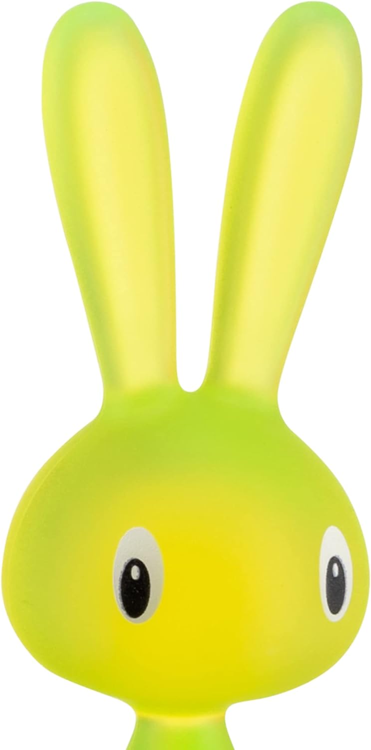 Alessi "BUNNY & CARROT" Küchenrollenhalter aus thermoplastischem Harz, grün, 20.2 x 16 x 34 cm, Grün