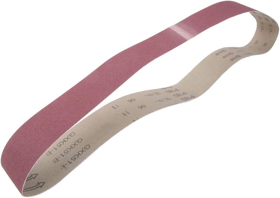 10 stücke Schleifband Rundschleifband 1220x50mm Aluminiumoxid Schleifpapier GXK51-B für Schleifarbei