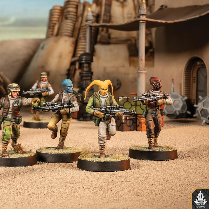 Atomic Mass Games, Star Wars: Legion - Rebel Troopers (Rebellentruppen), Erweiterung, Tabletop, 2 Sp