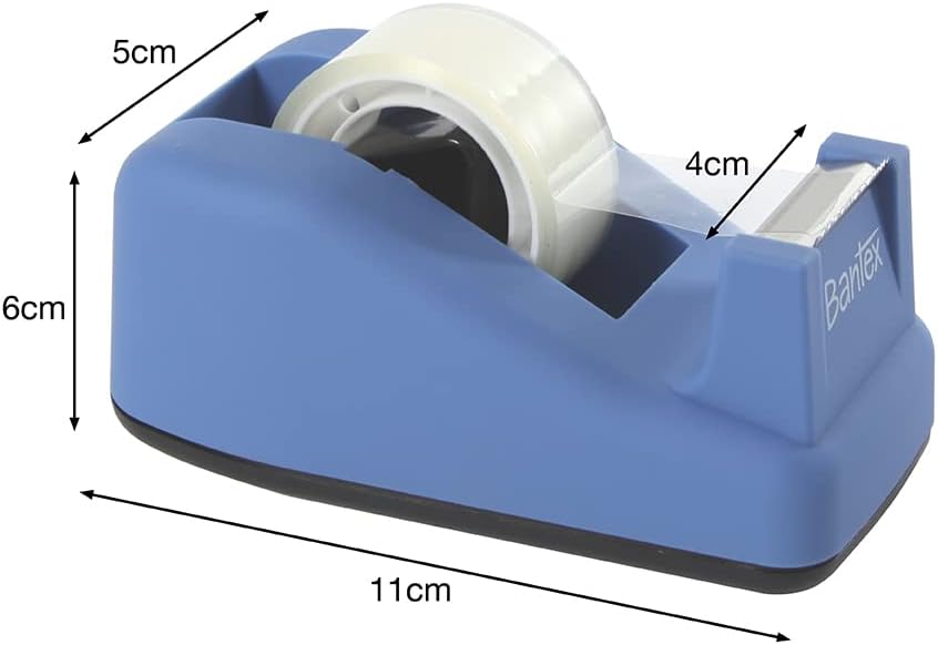 Bantex Klebebandabroller 1 Klebebandrolle blau
