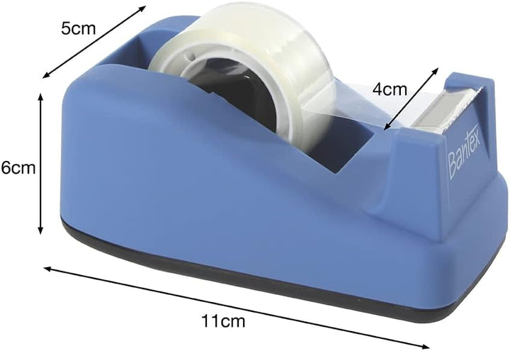 Bantex Klebebandabroller 1 Klebebandrolle blau