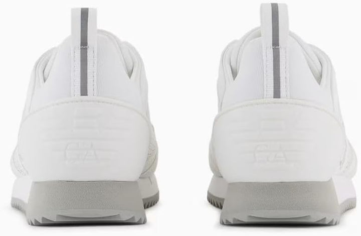 EA7 Emporio Armani Sneaker Black and White Carbon Low-Sneaker 42.5 EU Weiss, 42.5 EU Wei&#xDF;