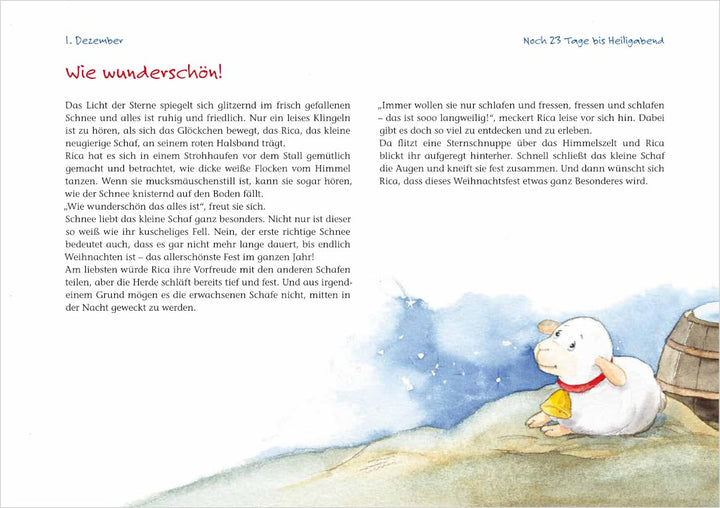 Rica und das Weihnachtsabenteuer. Ein Folien-Adventskalender zum Vorlesen und Gestalten eines Fenste