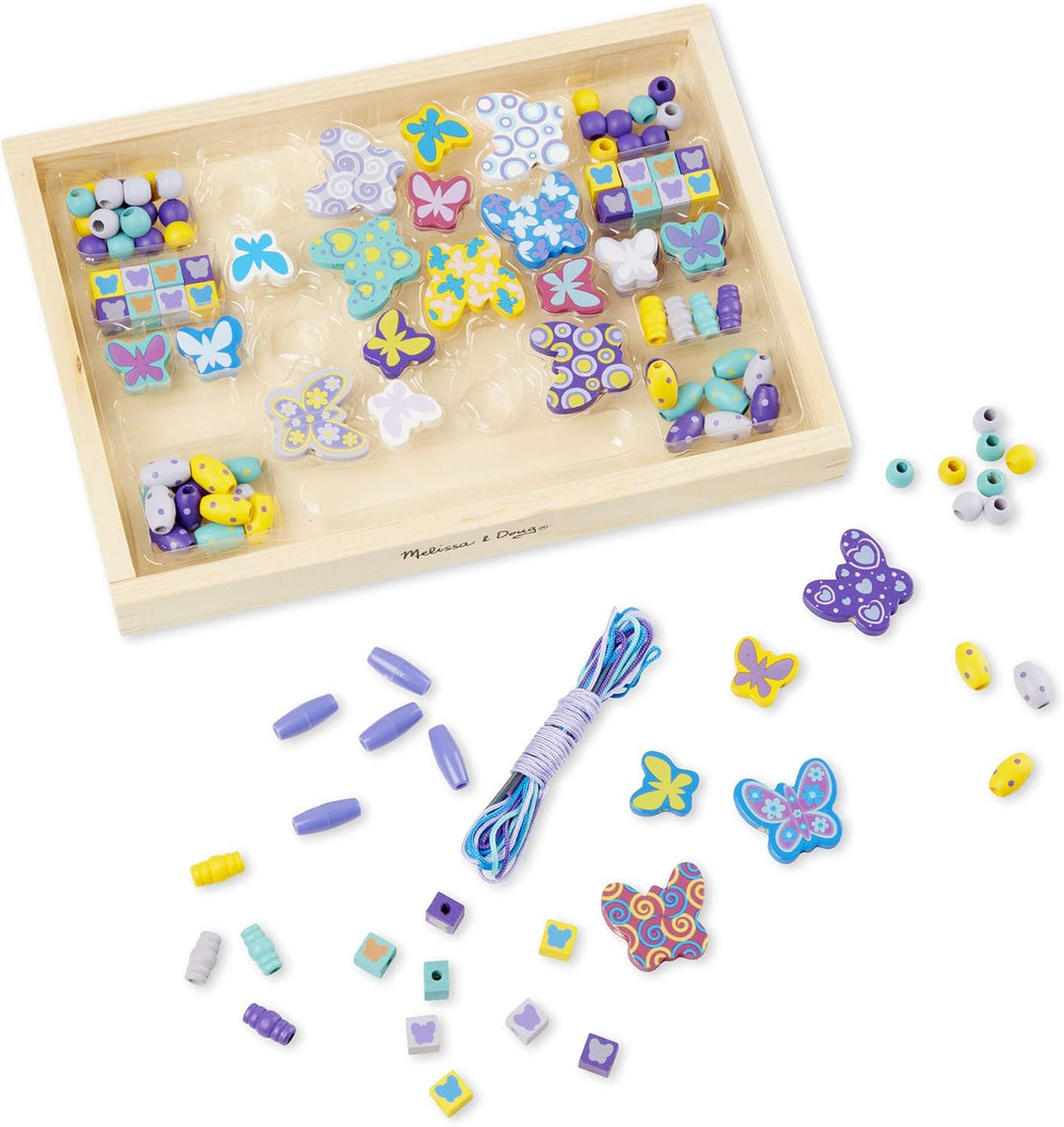 Melissa & Doug Schmetterling Freunde Perlen Set