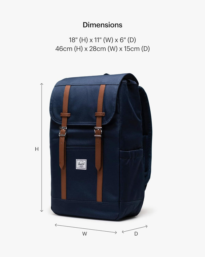 Herschel Retreat Rucksack, Blau