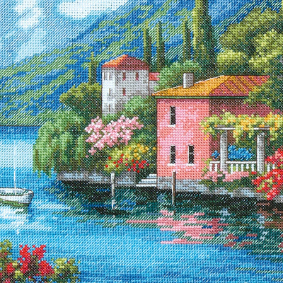 DIMENSIONS 70-35285 Lakeside Village, Fabric, Gold