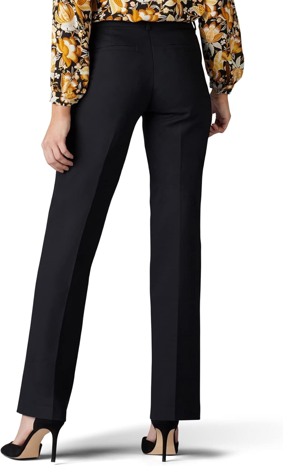 Lee Damen Plus Size Flex Motion Regular Fit Trouser Pant Hose 20 Grosse Grössen Schwarz, 20 Grosse G