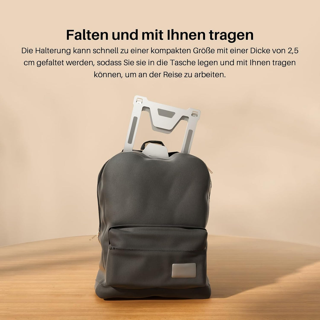 HUION Laptop-Ständer, zusammenklappbarer Laptop-Ständer mit doppelter Schicht P17S, Laptop-Halterung