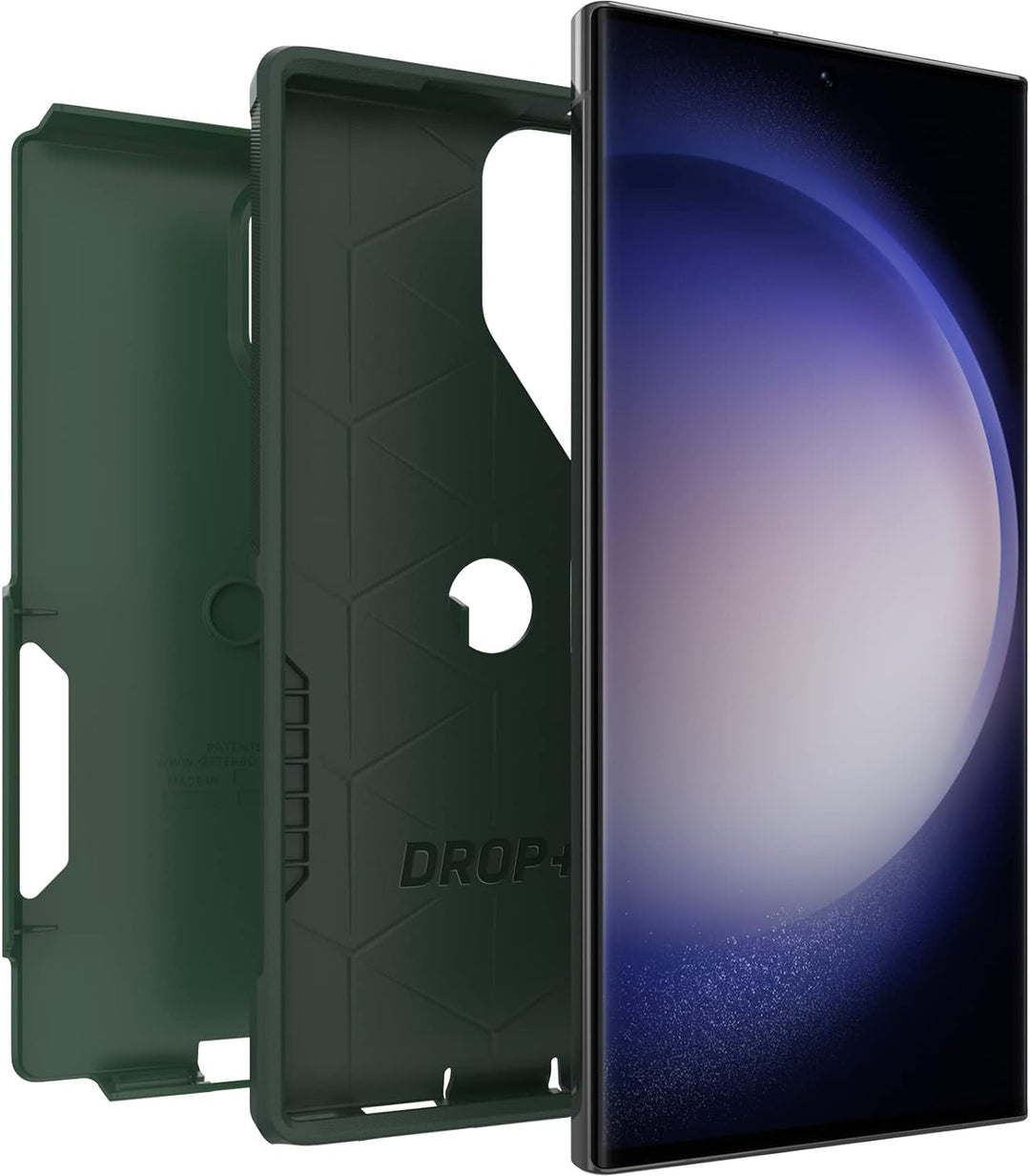 OtterBox Commuter Series Schutzhülle für Galaxy S23 Ultra – Trees Company (Grün) Commuter Serie Grün