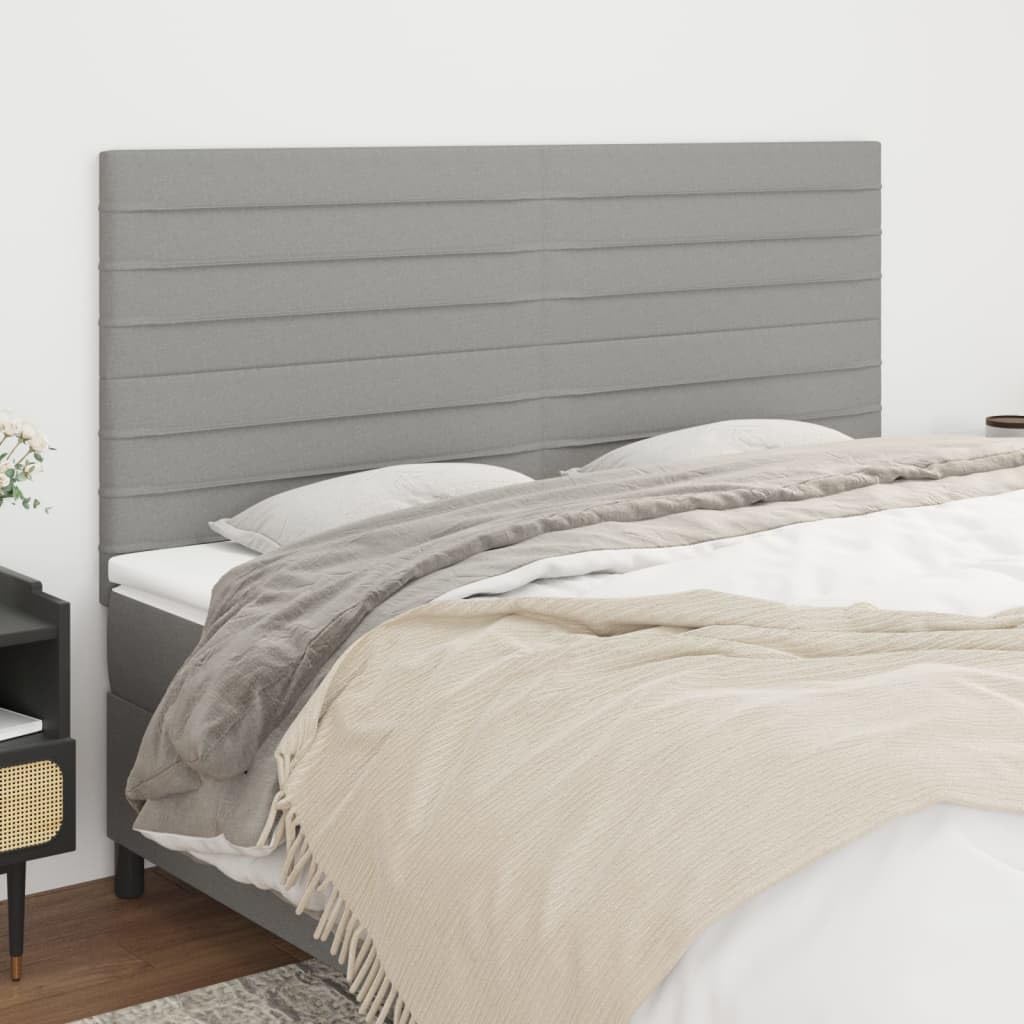 vidaXL 4X Kopfteil Polsterkopfteil Bettkopfteil für Bett Betthaupt Bettgestell Bettrahmen Schlafzimm