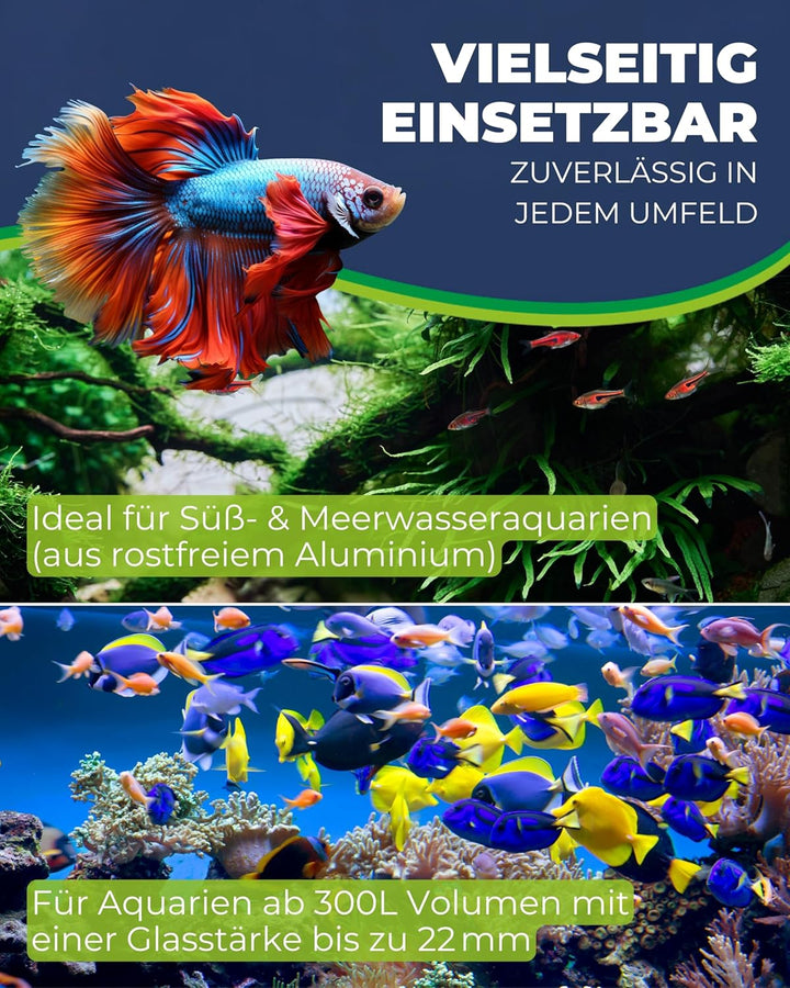 Hobby 10955 Aqua Cooler V6, Ventilator zur Kühlung des Aquariums, 6 Ventilatoren 6 Ventilatoren schw