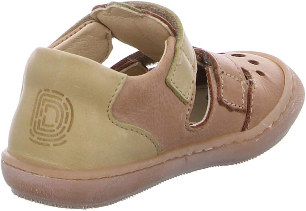 DMLNG Jungen SvenSneaker 21 EU Schmal Chalk Sattel, 21 EU Schmal Chalk Sattel