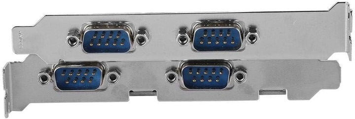 PCI-E Adapter, PCI-E auf RS232 4-Port Serial Port Konverter PCI Express Controller Adapter Erweiteru