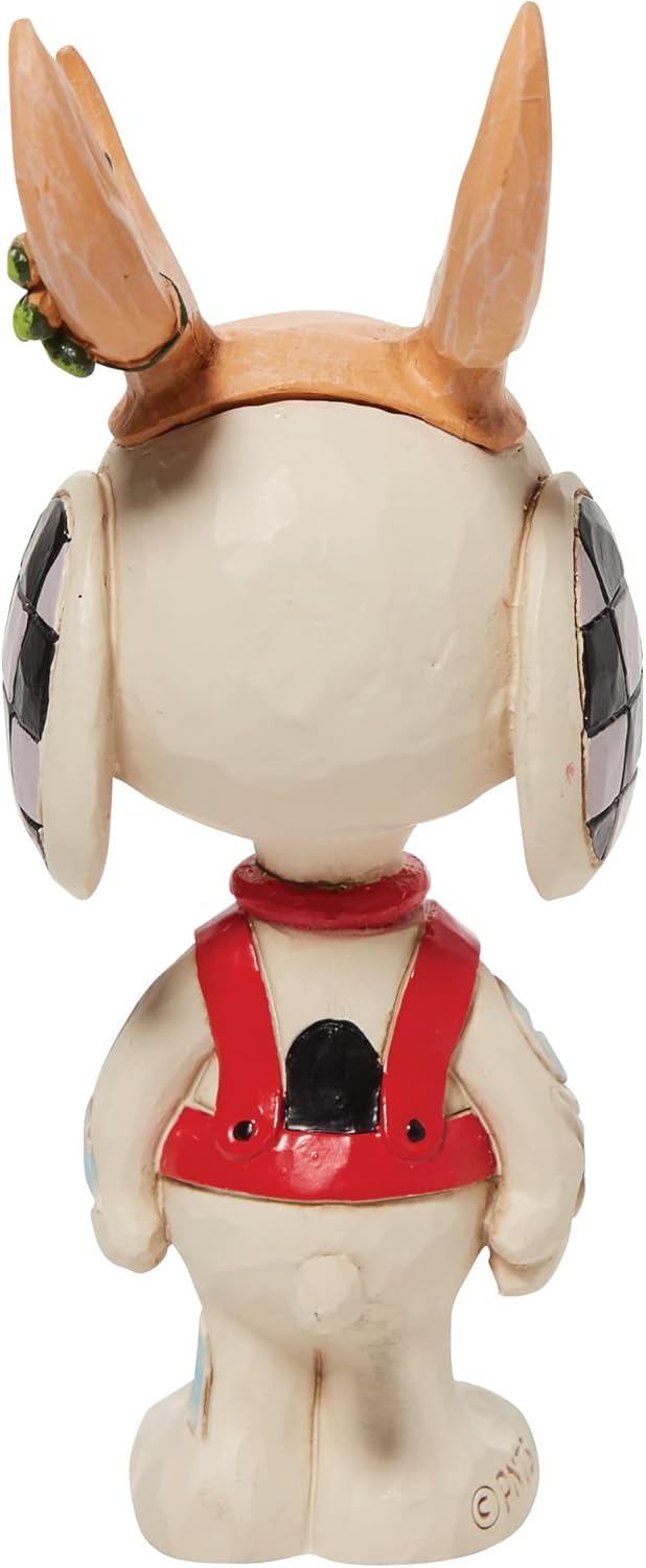 Enesco Jim Shore Peanuts Snoopy Miniatur-Figur, 9,5 cm, mehrfarbig