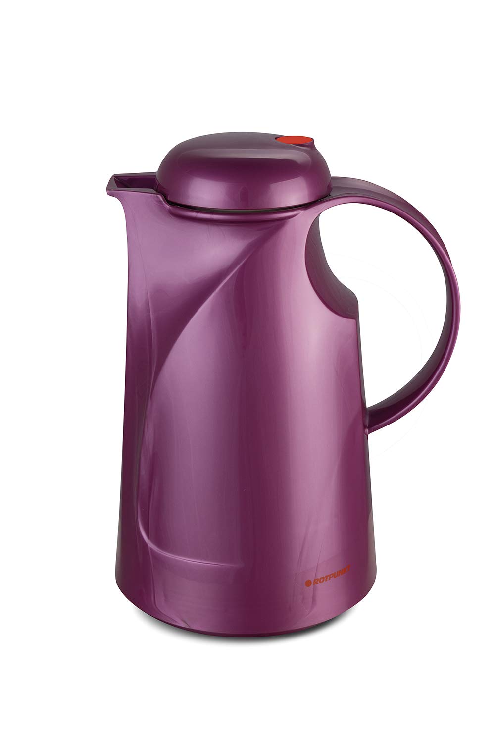 ROTPUNKT Isolierkanne 280 Leonie 1,0 l | Zweifunktions-Drehverschluss | BPA Frei- gesundes Trinken |