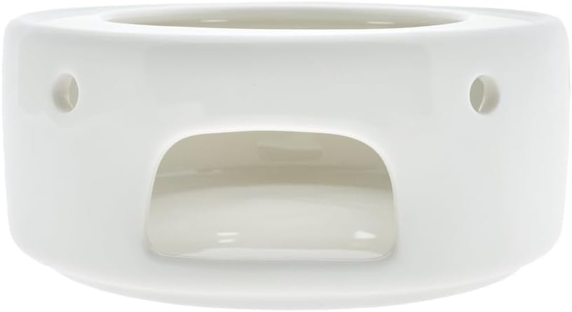 Stövchen Heart Keramik weiss schwarz D15cm LI/Tea HOLD 004WH Keramikgeschirr Küchenaccessoires Gedec