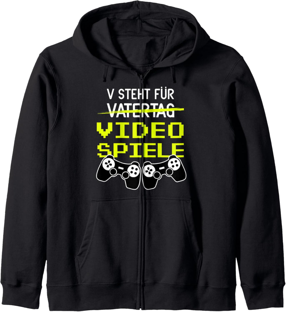 Vatertag Gamer für Gaming Papa & Zocker Vater Kapuzenjacke