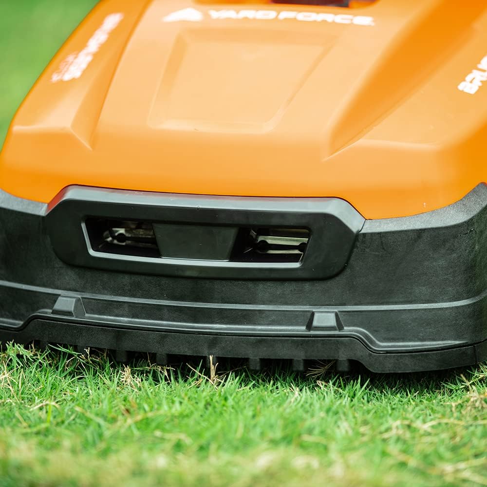 YARD FORCE Mähroboter Classic 500B bis zu 500 qm -- Selbstfahrender Rasenmäher Roboter mit Bluetooth