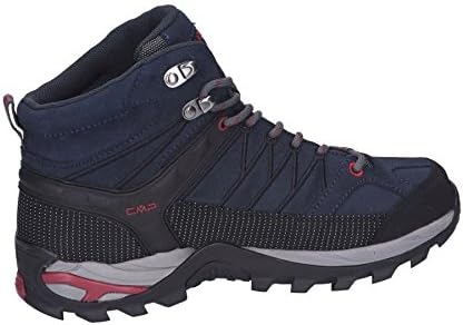 CMP Herren Rigel Mid Shoe Wp Trekking-& Wanderstiefel 39 EU Asphalt Syrah, 39 EU Asphalt Syrah