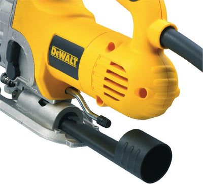 DeWalt DW331KT-QS Stichsaege Buegelgriff 701 Watt in TSTAK, W, 230 V, Schwarz, Gelb