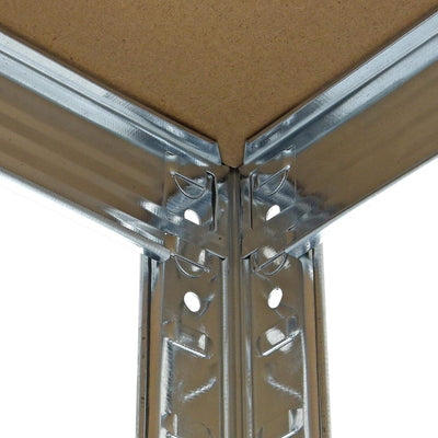 Steckregal Werkstattregal Regal Kellerregal Schwerlastregal Lagerregal (Modell 10 / 200x120x60cm /