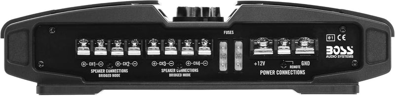 BOSS Audio Systems PF1800 4 Kanal Auto Verstärker - 1800 Watt, Vollbereich, Klasse A-B, 2-4 Ohm stab