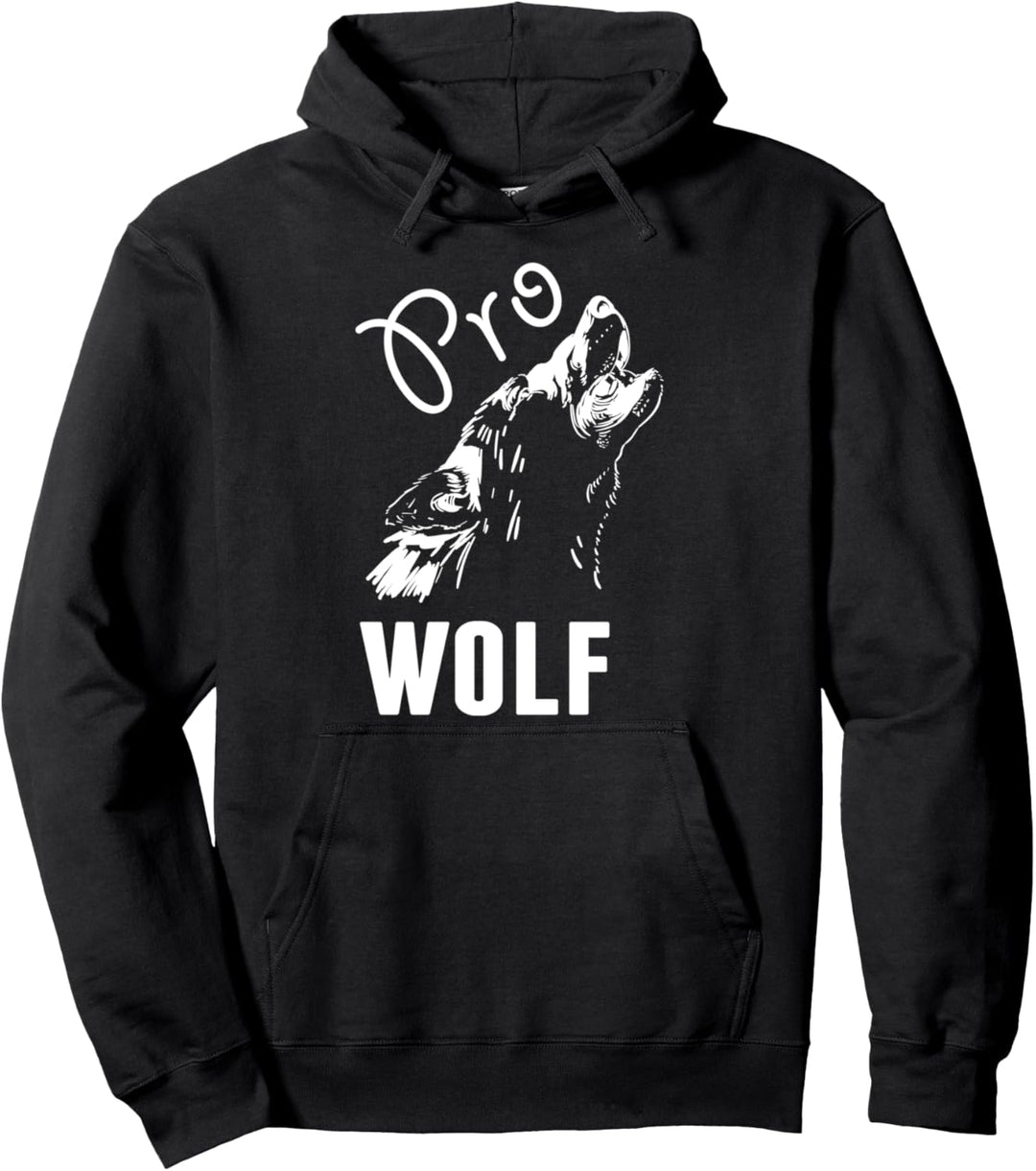Team Pro Wolf Einwanderung 2019 Pullover Hoodie
