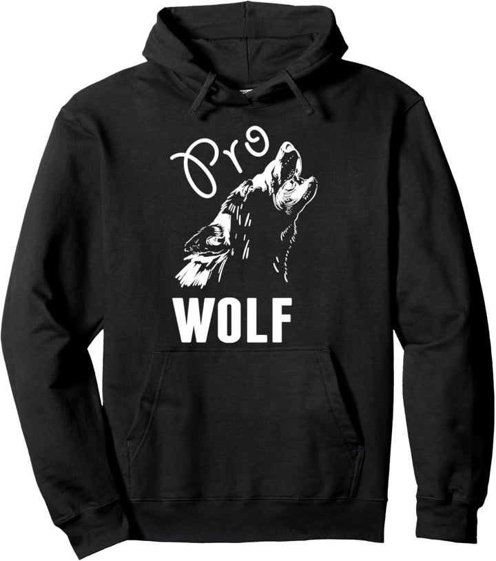 Team Pro Wolf Einwanderung 2019 Pullover Hoodie