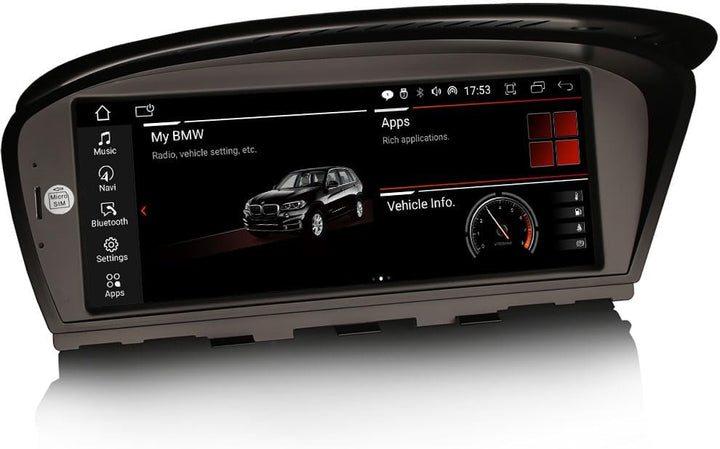 Erisin 8.8 Zoll 8-Kern 4GB+64GB Android 12.0 Autoradio GPS Navigation für BMW 3er E90 E91 E92 E93 5e