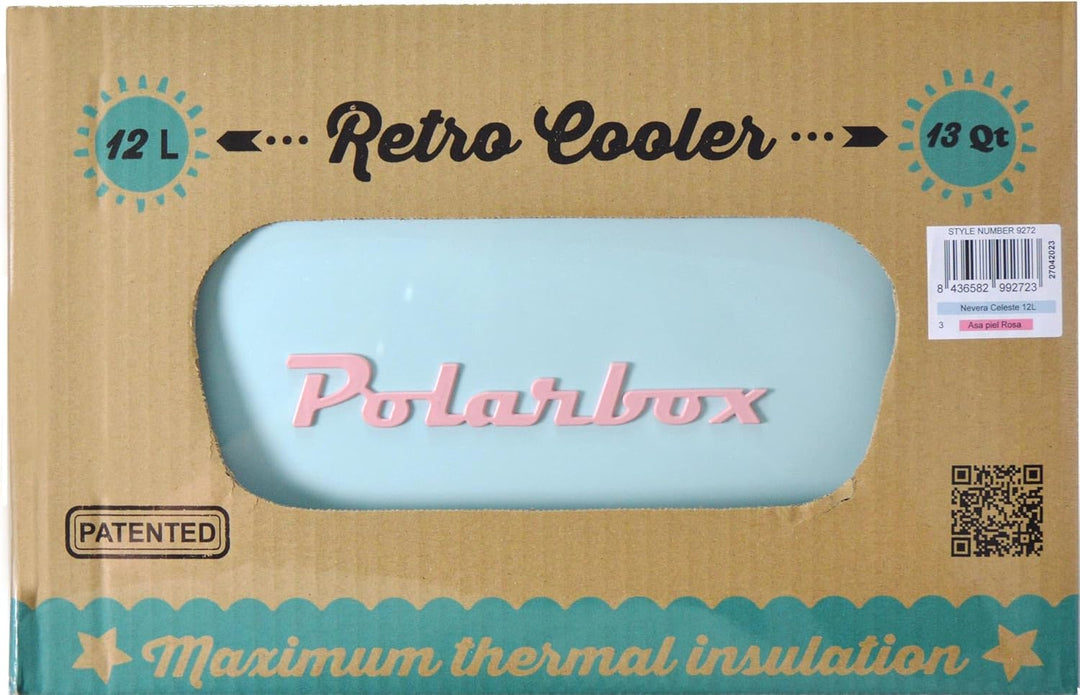 Polarbox Kühlbox - Kühltasche Klein 12L, Camping Kühlschrank, Kühlboxen, Kühlbox Klein, Gefrierbox,