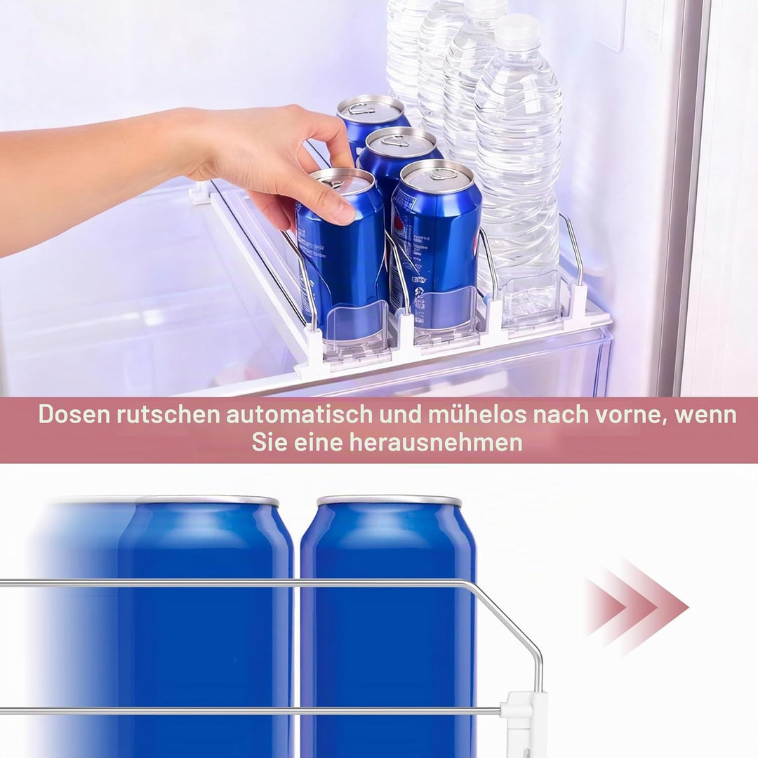 kühlschrank organizer dosen, Automatischer Küchenschrank-Dosenorganizer, fasst 12 Behälter in Standa