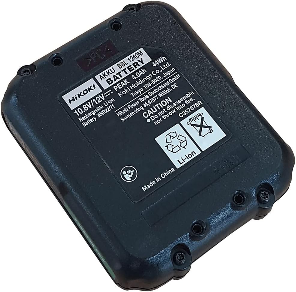 HiKOKI Akku BSL1225M (12V, Li-Ion, 2.5 Ah, 4-Stufen-LED Ladestandskontrolle)