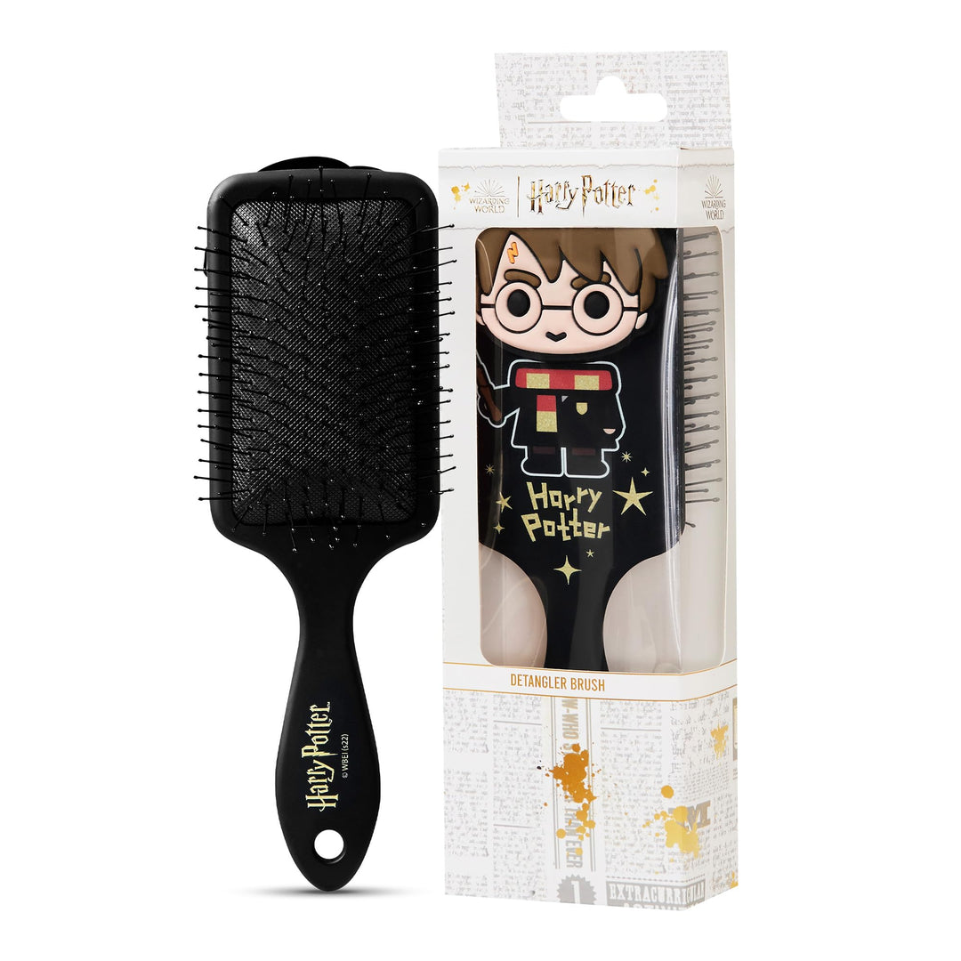 Harry Potter Haarbürste, Chibi-Style Harry Potter Hair Brush, No-Pull Entwirrbürste mit luftgepolste