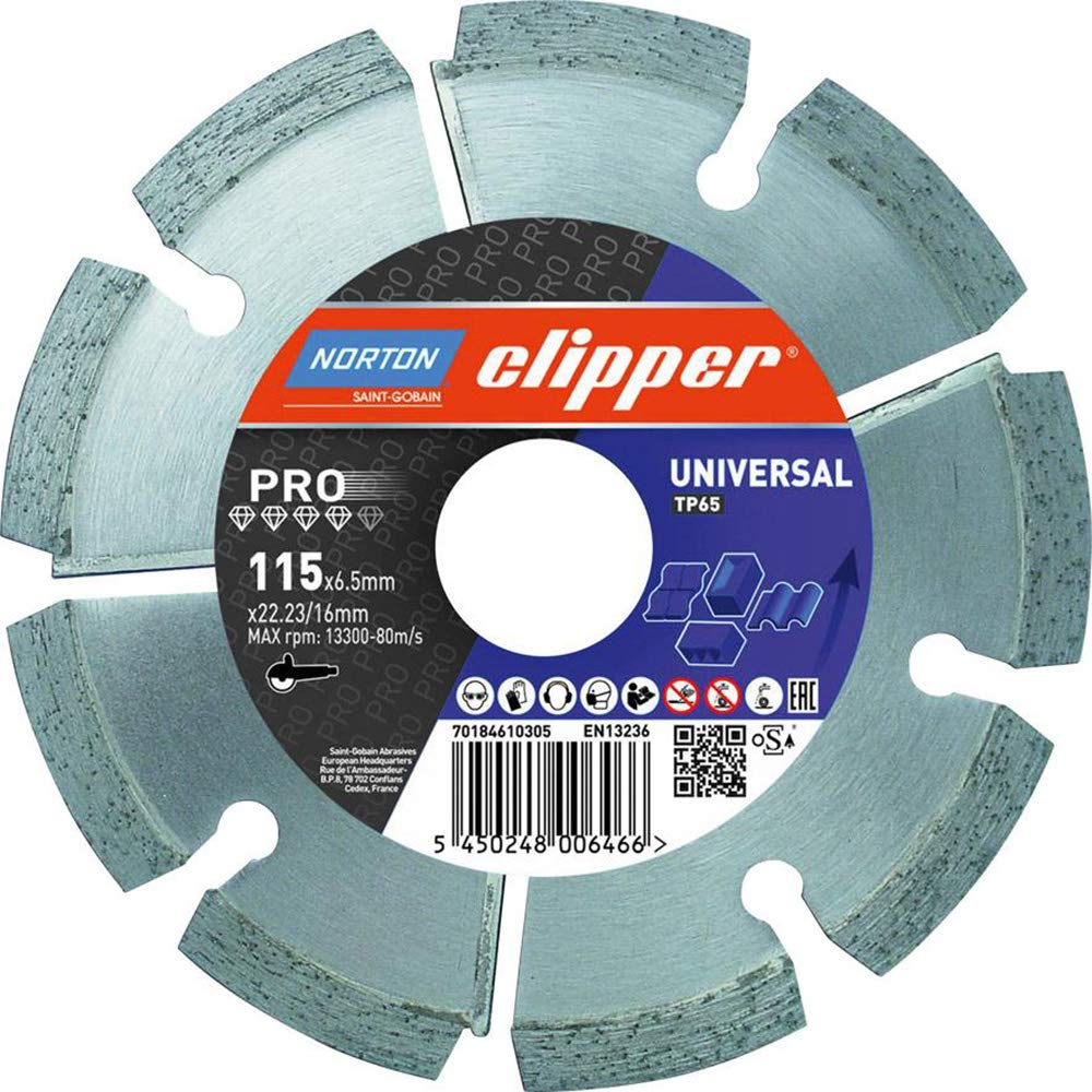 Norton Clipper 70184610307 Mörtelräumer "TP", 125 x 6, 5mm