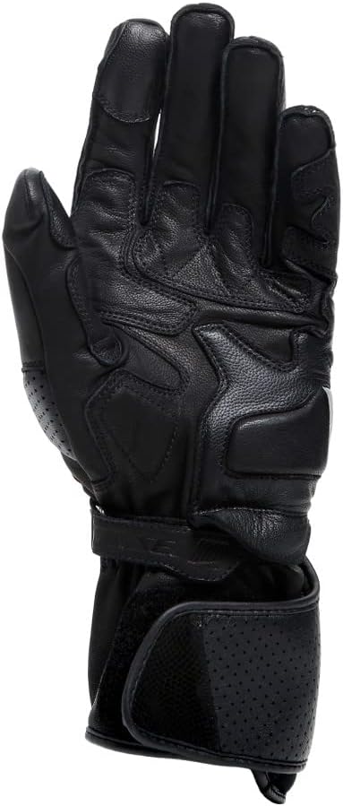 Dainese Impeto D-Dry Handschuhe Leder Motorradhandschuhe Damen Herren Schwarz/Fluo-Gelb M M schwarz/