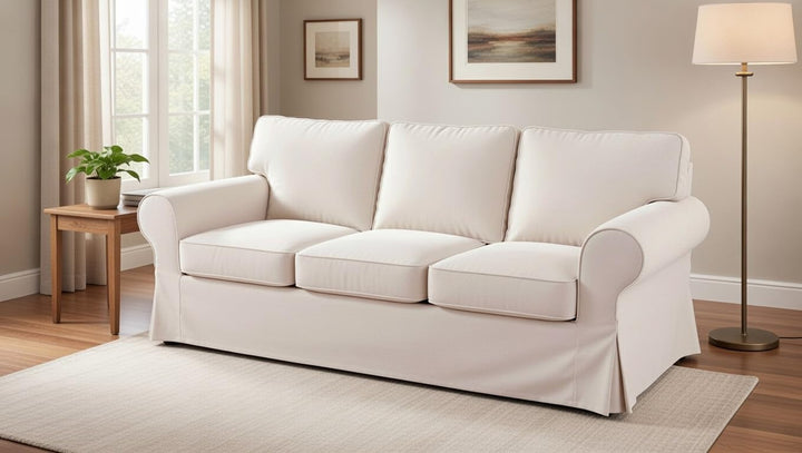HomeTown Market Strapazierfähiger Sofabezug Ersatz kompatibel für IKEA Ektorp Sofa Cover. Slipcover