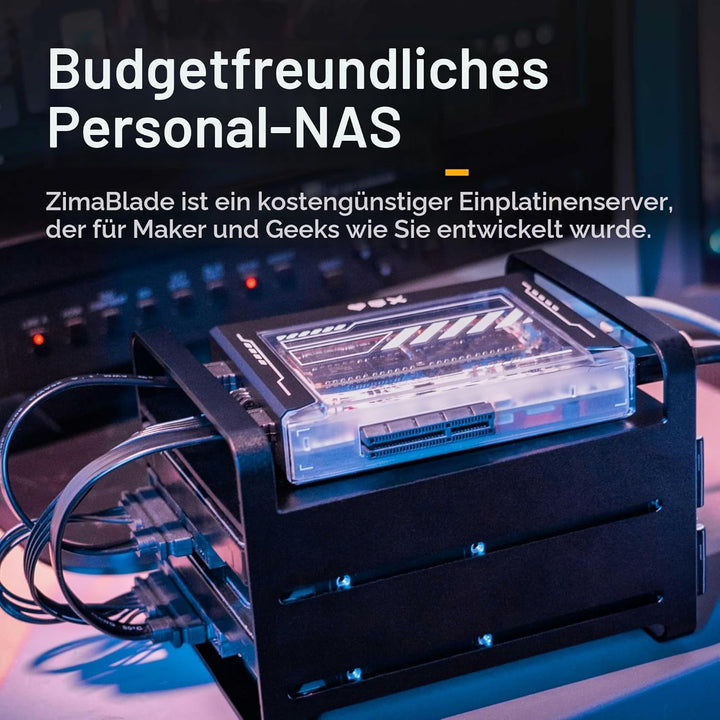 ZimaBlade X86 Singleboard-Server für Cyber Native (ohne RAM), gehackbarer persönlicher Server mit PC